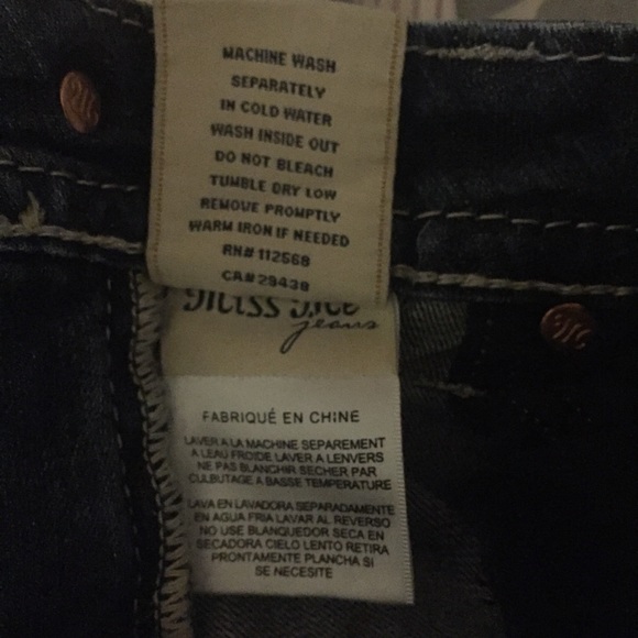 MISS ME jeans Size 25 Boot Jeans CC - Picture 8 of 8